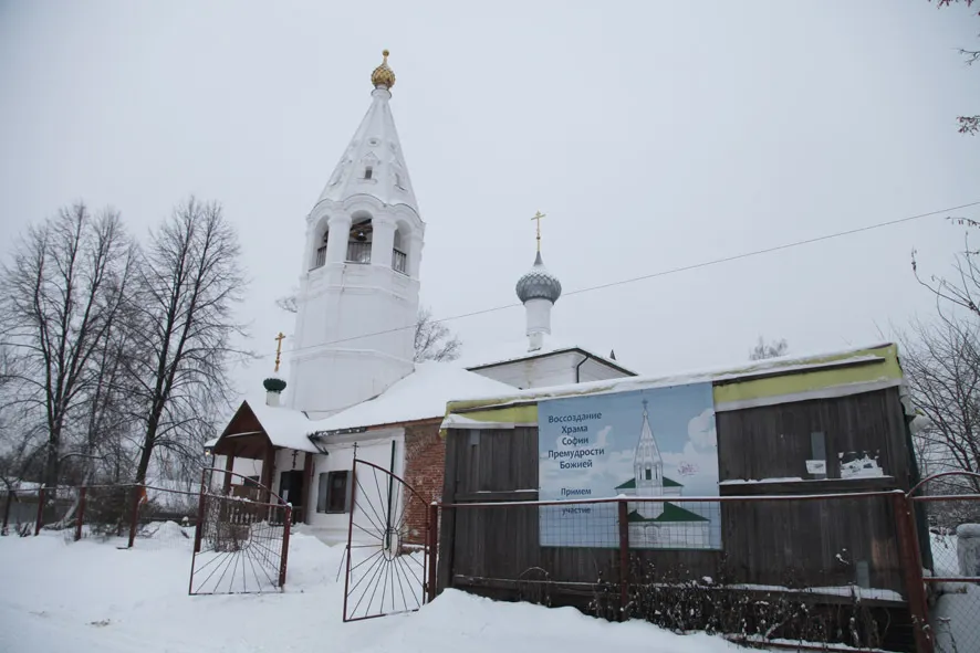 В Ярославле подходит к завершению восстановление колокольни Софийского храма