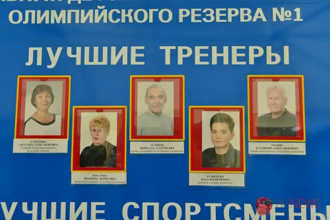 Годовалый Миша Чистяков первым посетил презентацию спортивных школ Ярославля. С фото