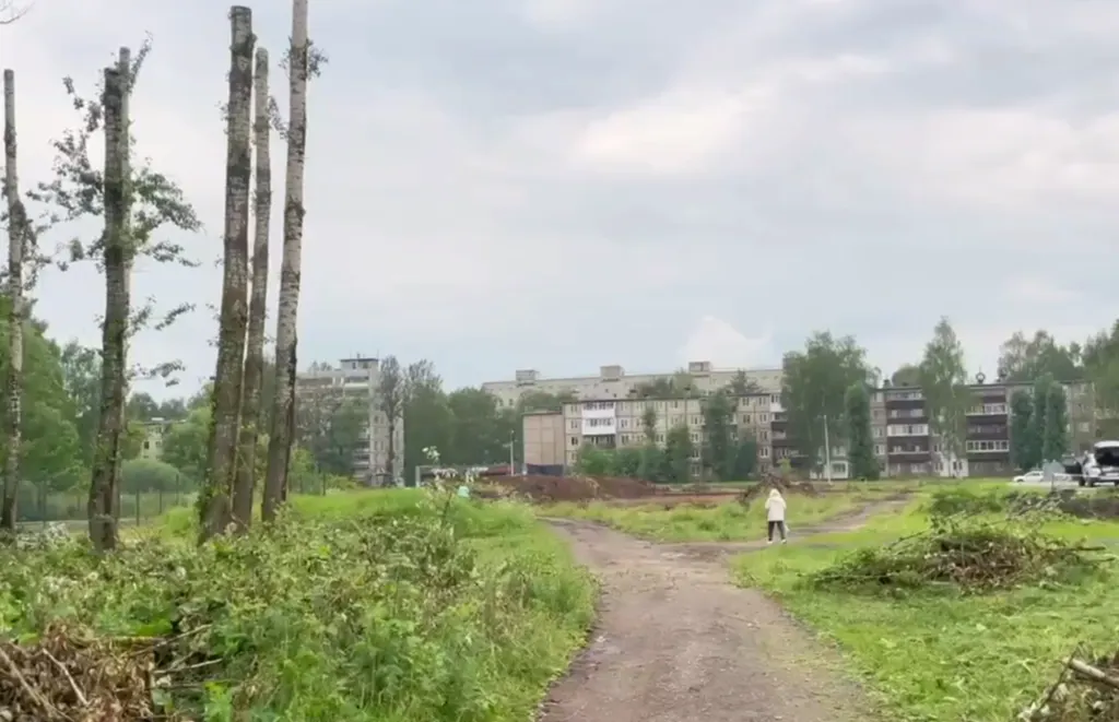 На Аллее Ткаченко в Ярославле начался основной этап благоустройства