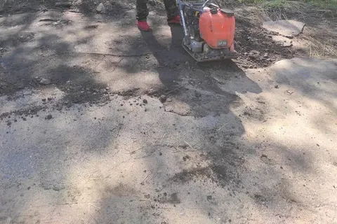 В Ярославской области подмыло дорогу