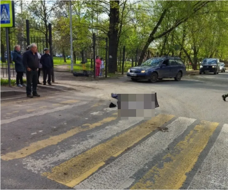 В Ярославле «КАМАЗ» на пешеходном переходе насмерть сбил пенсионера