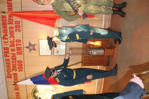 В Рыбинск прибыл Вечный огонь