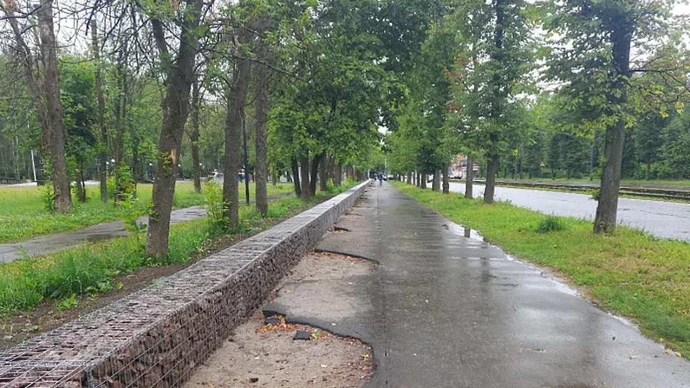 Благоустройство Юбилейного парка в Ярославле не выполнят в срок