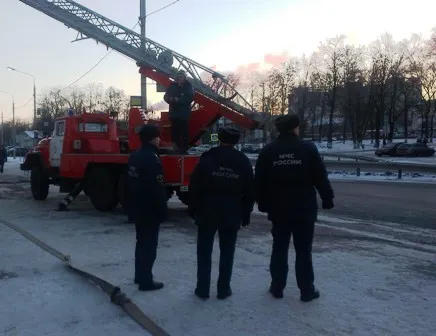 В Ярославле сегодня тушили пожар на Московском вокзале