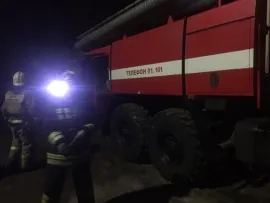 Ночью в Ярославской области при пожаре погиб мужчина