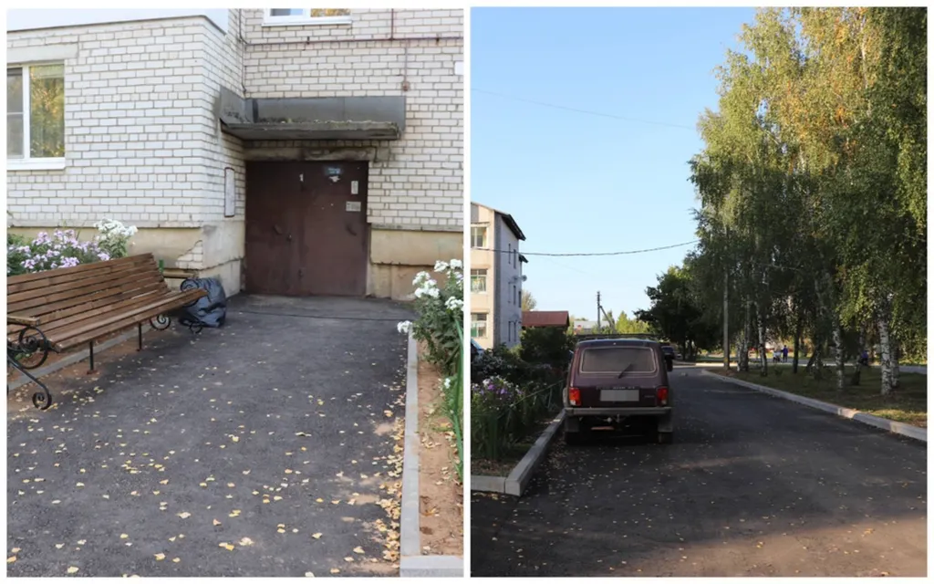 В Ярославской области почти на 100 % исполнены «Наши дворы»