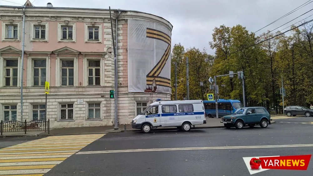 За поджог баннера с буквой Z ярославец получил условный срок