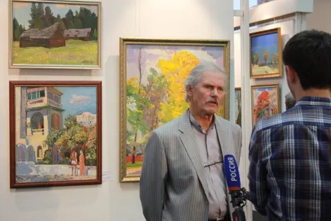 В Ярославле открылась юбилейная выставка Александра Кариха