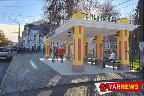 В центре Ярославля автобусную остановку сделают в виде «китайской пагоды»