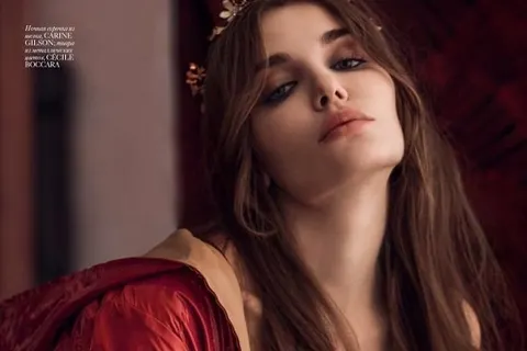 Ярославна и топ-модель Дарья Коновалова снялась для журнала «Vogue»