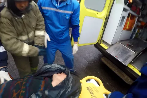 Жуткая авария в Заволжском районе стала причиной пробки: кадры