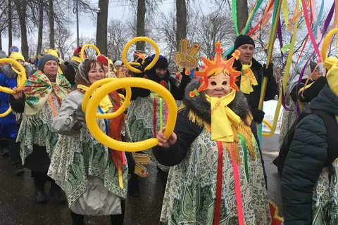 В Ярославле начались масленичные гуляния: видео