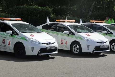 В День эколога в Ярославле прошла выставка автомобилей