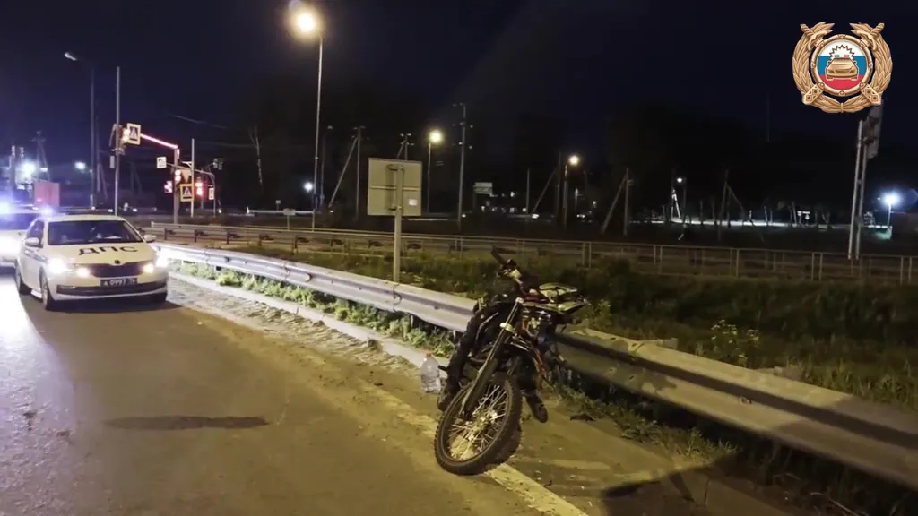 Два подростка в Ярославле госпитализированы после ДТП на питбайке