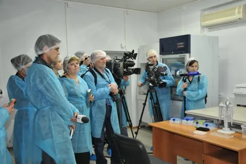 Журналисты посетили Экспертно-криминалистический центр УМВД России по Ярославской области. С фото