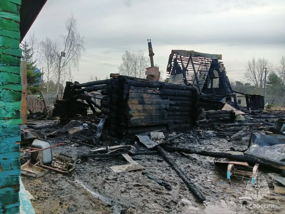 Под Ярославлем из-за поджога сгорел жилой дом