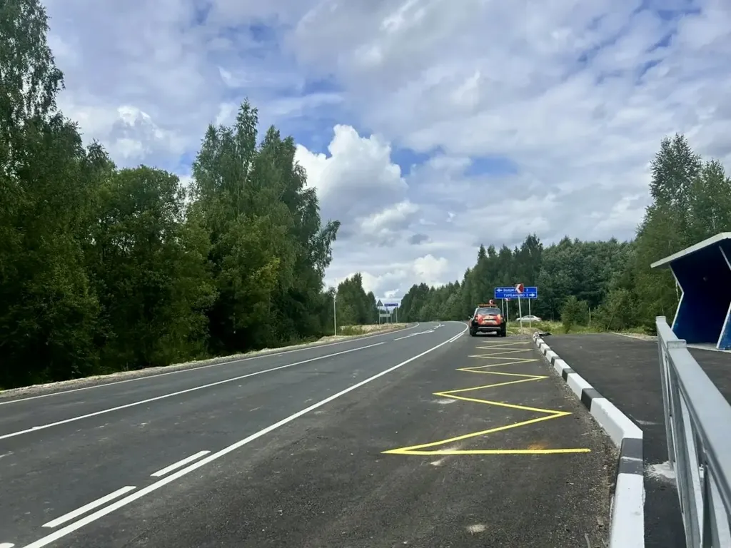 В Ярославской области завершен ремонт дороги от Брейтово до Станилово