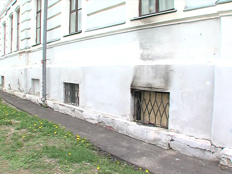 Ночью в Ярославле горело одно из зданий педуниверситета