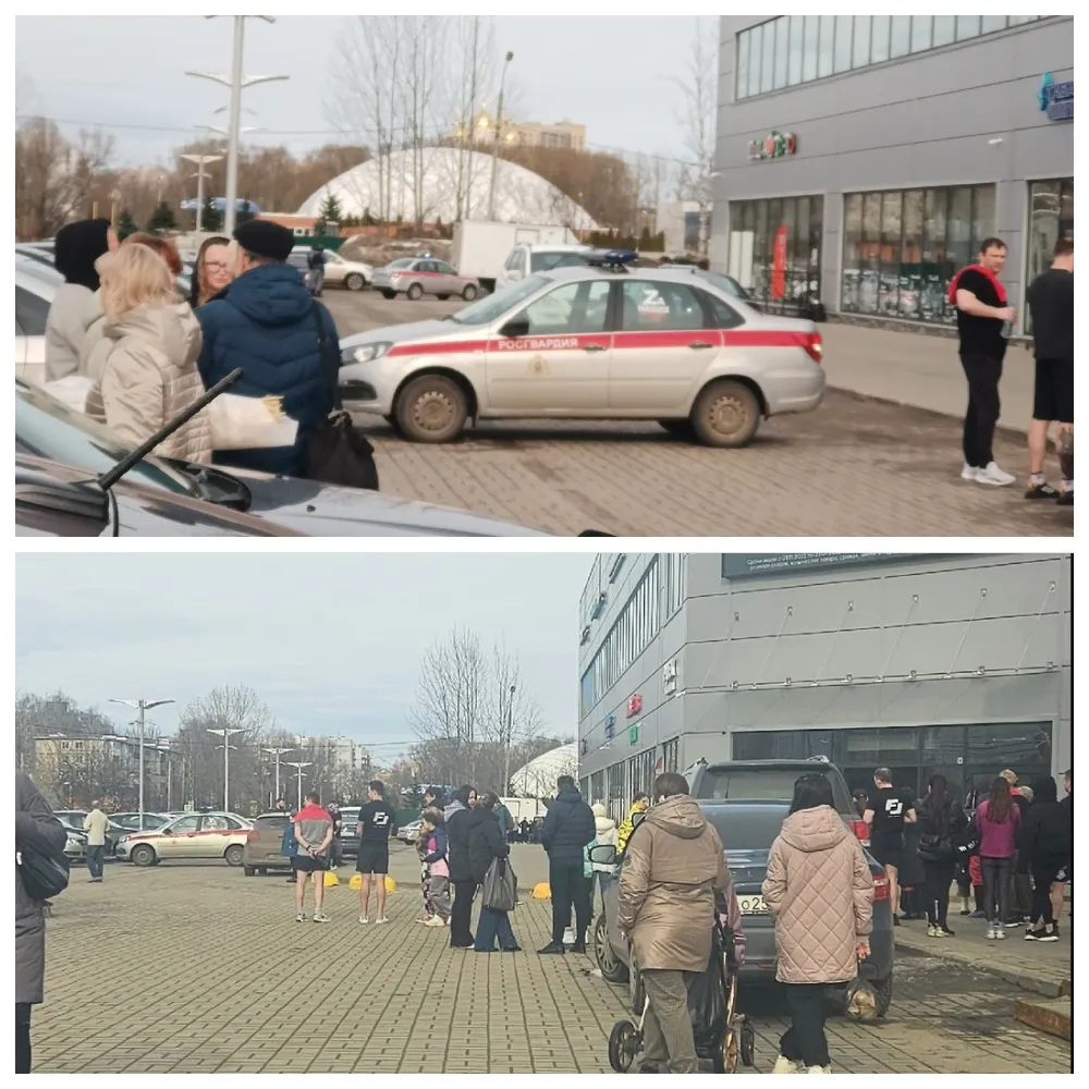 В ярославском Брагино эвакуировали торговый центр
