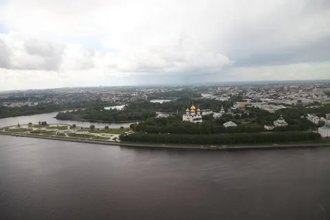 Над Ярославской областью  пролетел  воздушный крестный ход