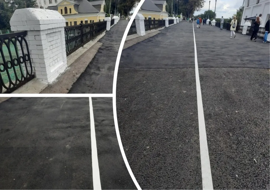 Подрядчик частично переложит асфальт на Волжском мосту в Ярославле