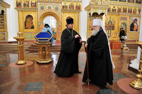 В Ярославскую область вернулась похищенная икона. Фоторепортаж