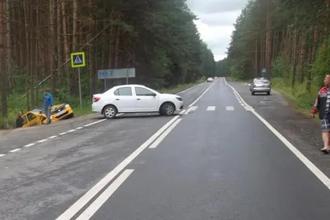 В Ярославле в ДТП пострадали водитель и пассажир такси