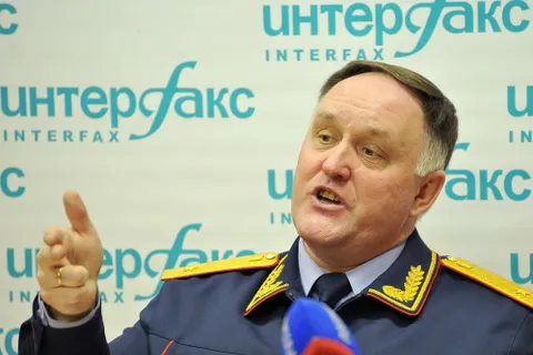 Руководитель СУ СК РФ по Ярославской области Олег Липатов: «Дело Урлашова движется к завершению». Фото с пресс конференции