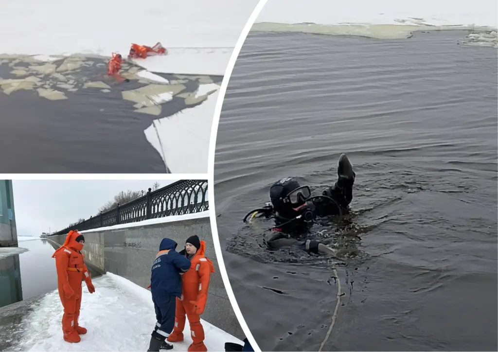 Ярославские спасатели провели водную тренировку перед Крещением