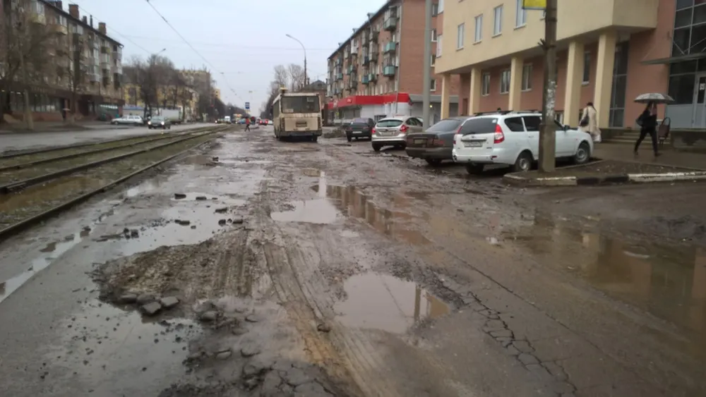 Шокирующие фотографии ярославской дороги
