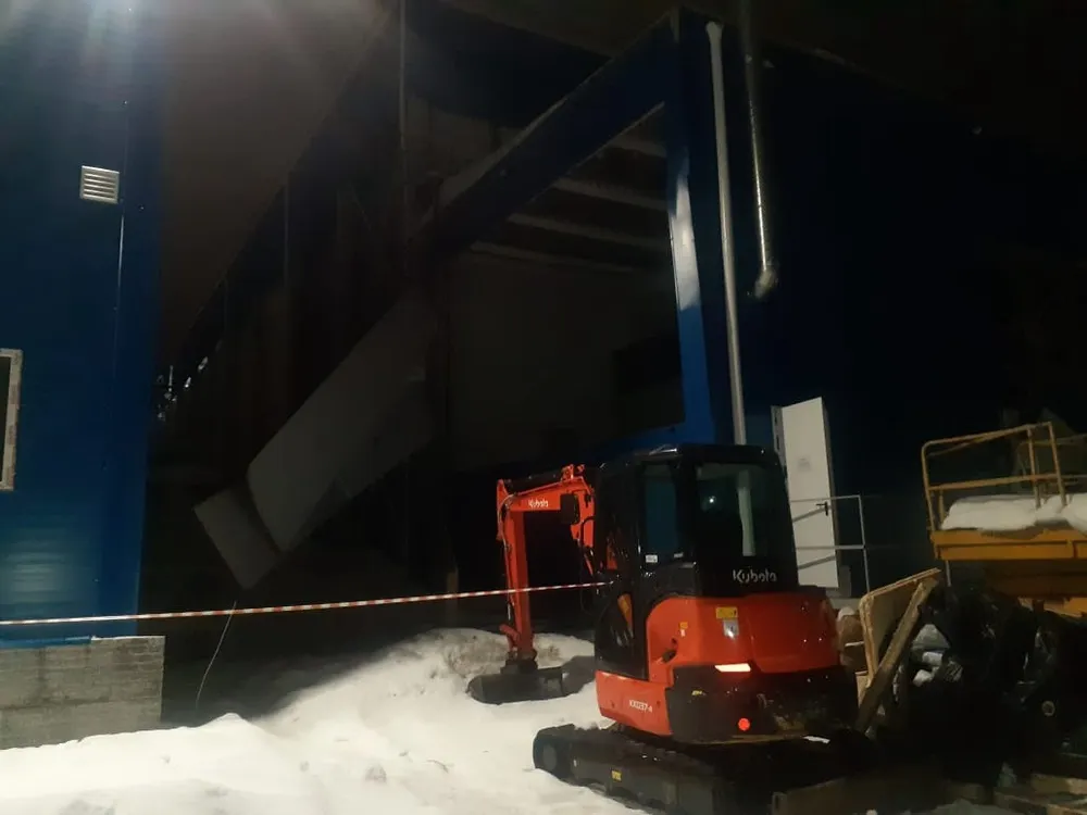 На заводе мороженого в Тутаеве поврежден трубопровод с аммиаком