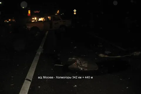 В Ярославской области произошло тройное столкновение