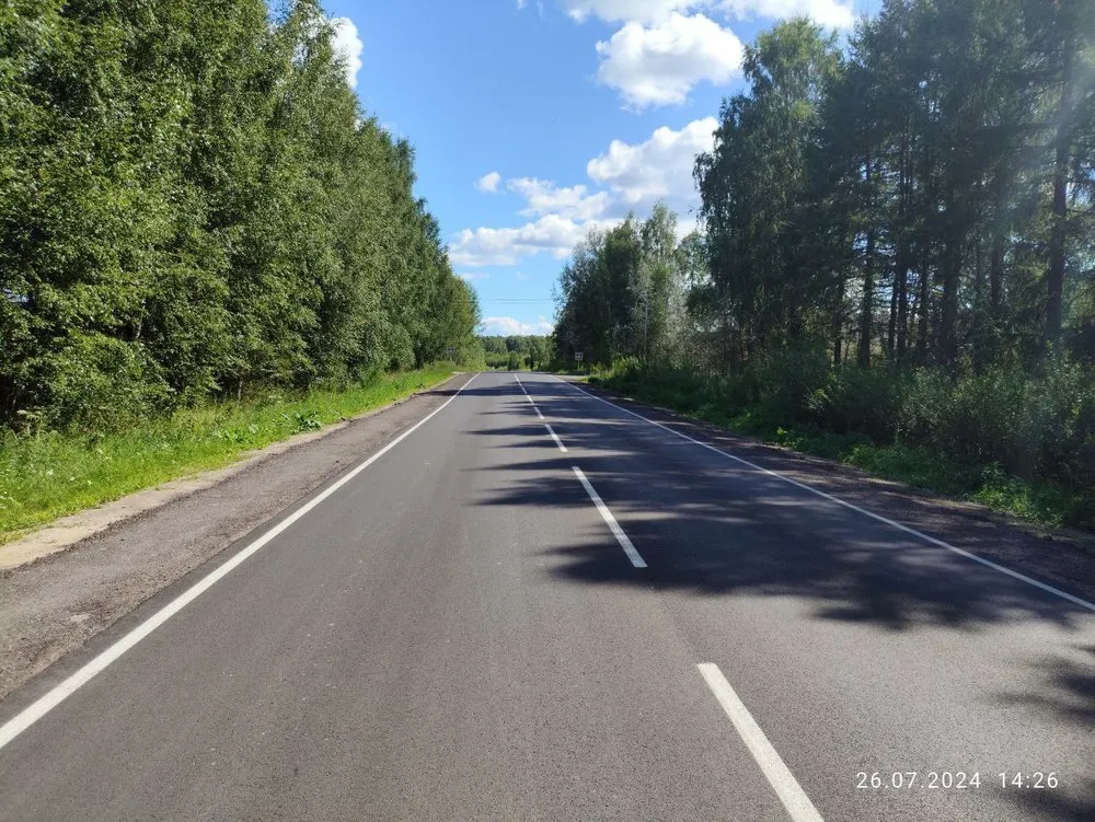 Дорогу на Черную Заводь отремонтировали после решения ярославского суда