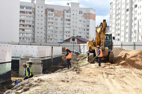 Строительство двух детских садов в Ярославле идет по графику