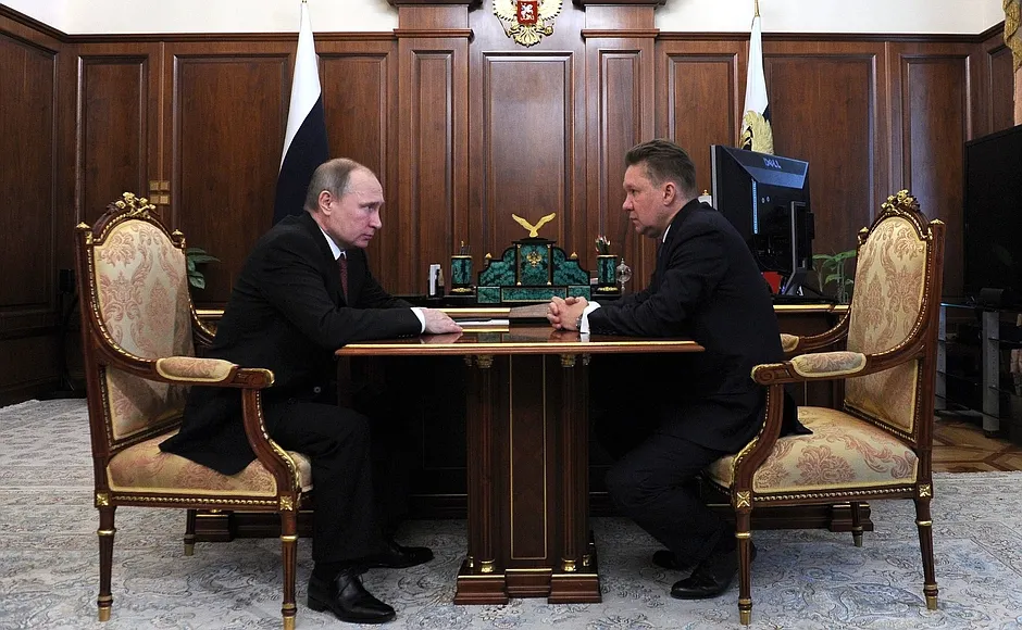 Владимир Путин и Алексей Миллер встретятся в Ярославле