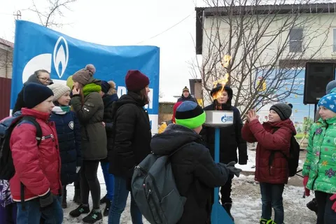 В село Татищев-Погост Ростовского района пришло «голубое топливо»