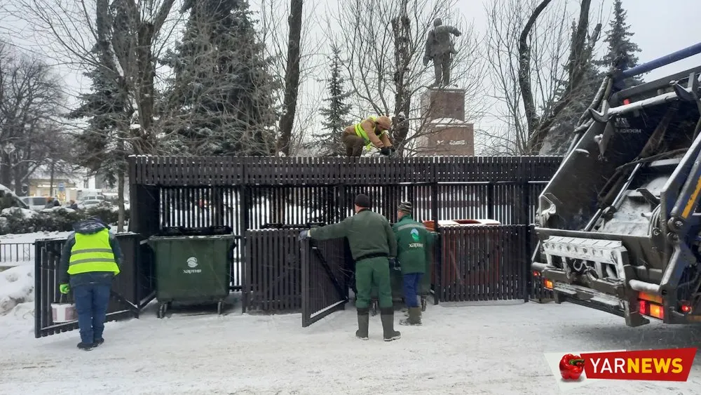 В центре Ярославля установили мусорную площадку нового образца