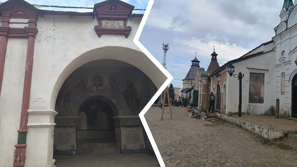 В ярославском райцентре сделали имитацию церкви