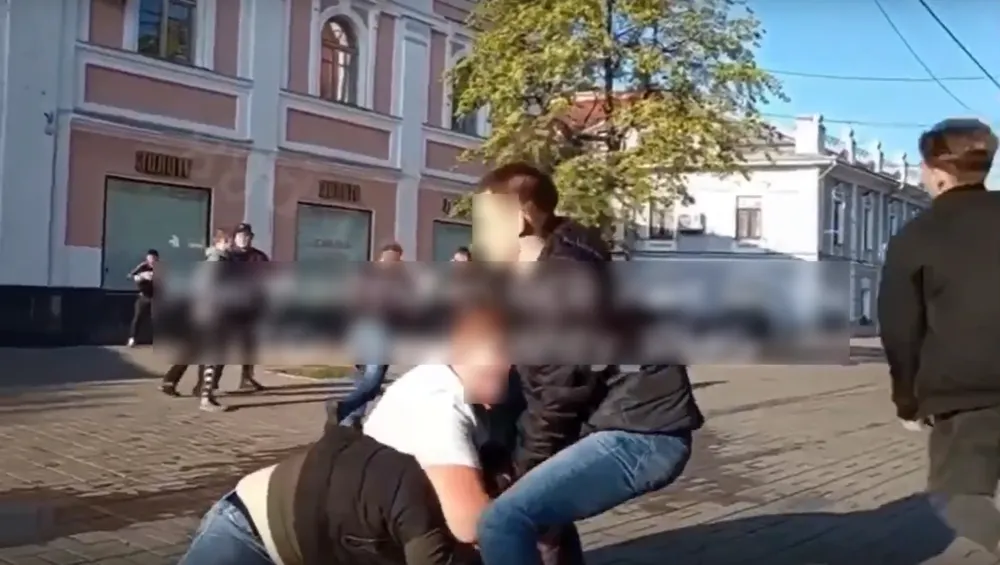 На улице Кирова в Ярославле произошла массовая драка