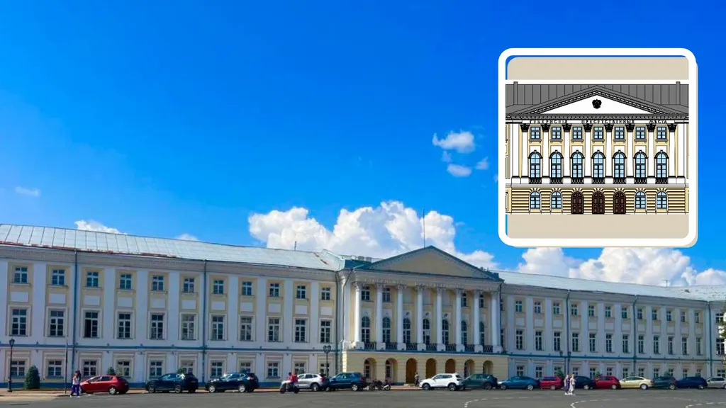 На Советской площади к «Присутственным местам» достроят ресторан и спа