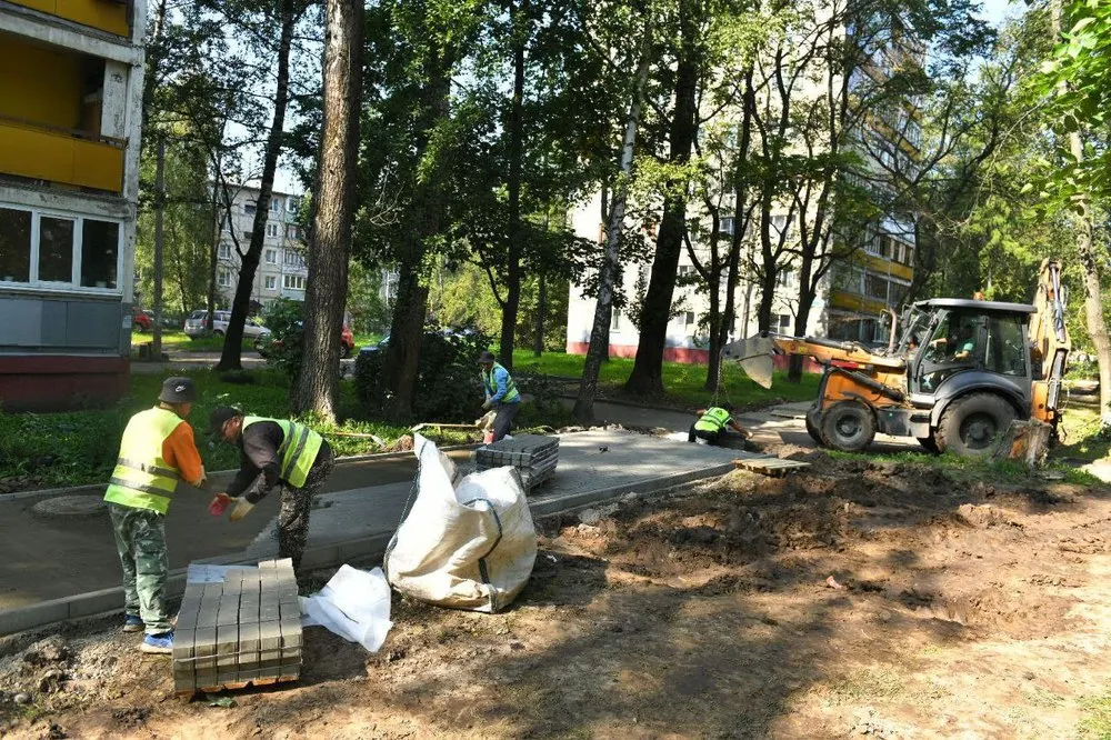 В Брагино благоустраивают народные тропы