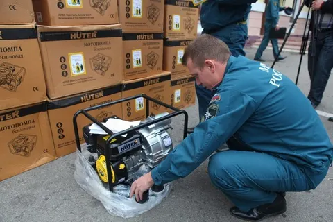Из Ярославской области отправлен первый транш гуманитарной помощи пострадавшим от наводнения. С фото