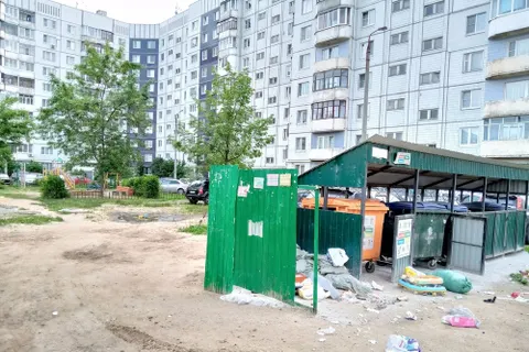«Вонь и крысы»: в Ярославле новый детский сад окружили помойками