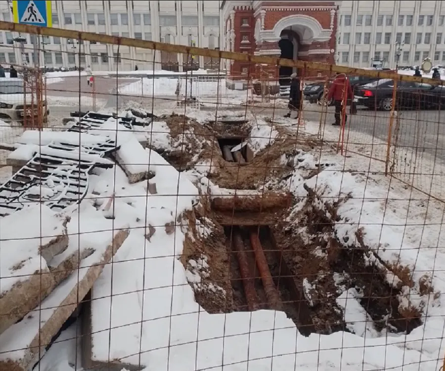 На теплосетях в центре Ярославля были выявлены несколько дефектов