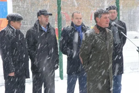 В Дзержинском районе Ярославля открыли третью спортивную площадку