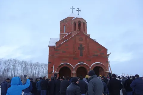 В Ярославле освятили колокола для строящейся армянской церкви