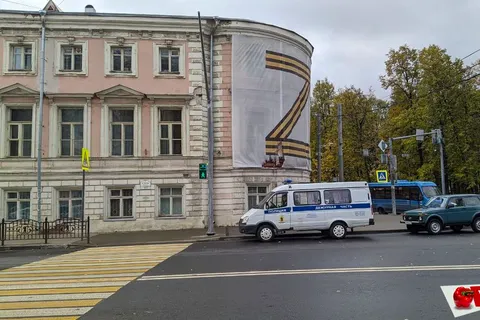 В Ярославле задержан поджигатель баннера с буквой Z