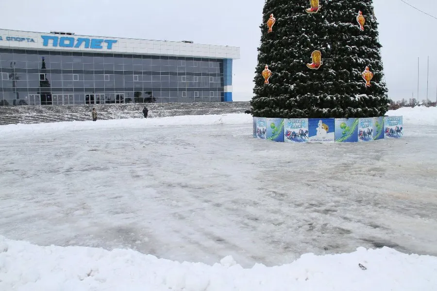 В Рыбинске появится большой круговой каток вокруг ёлки