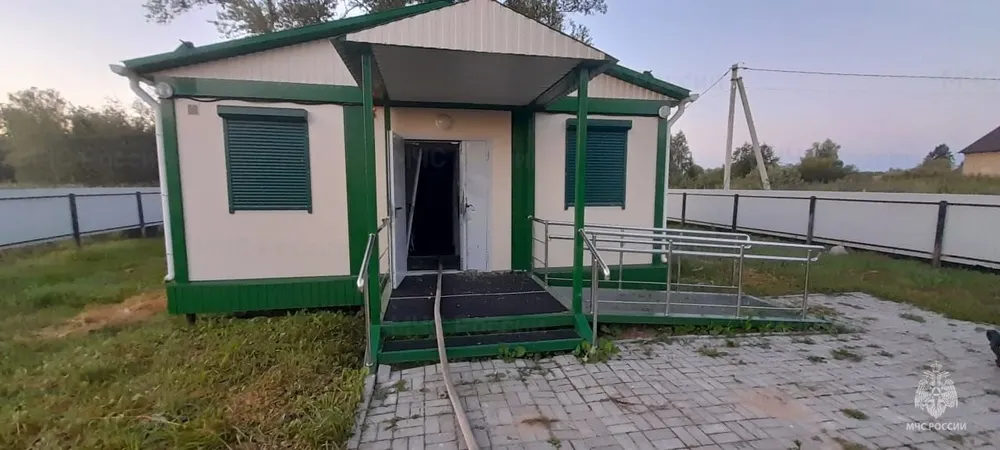 В Ярославской области горел фельдшерско-акушерский пункт