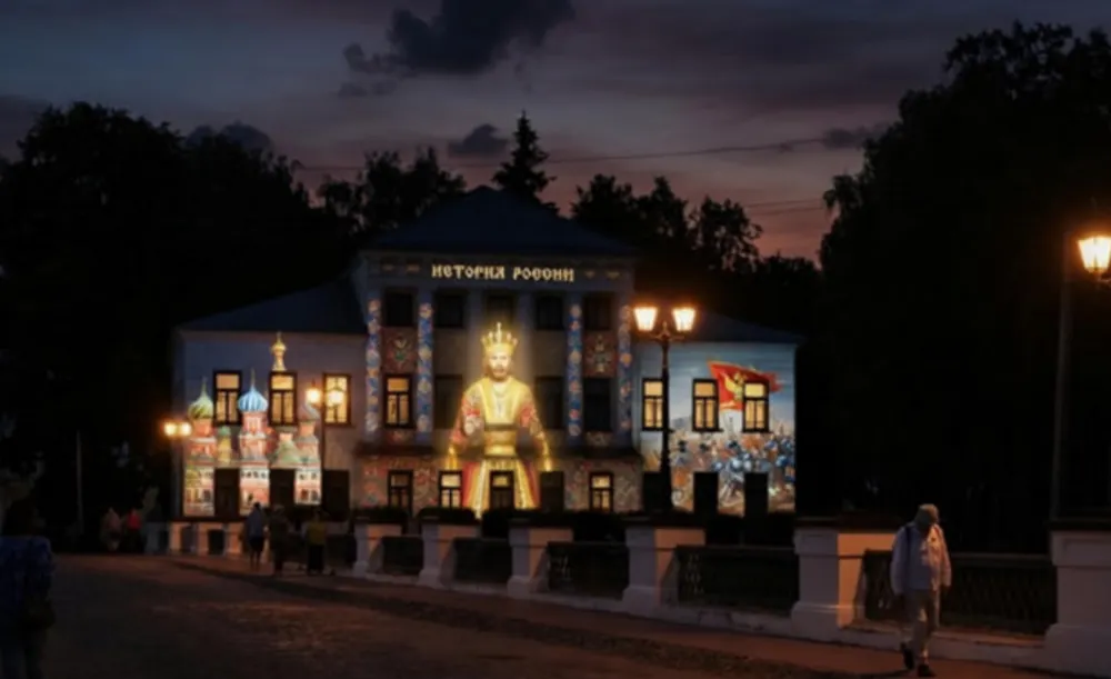 В Ярославской области на стену музея спроецируют 3D-ролики